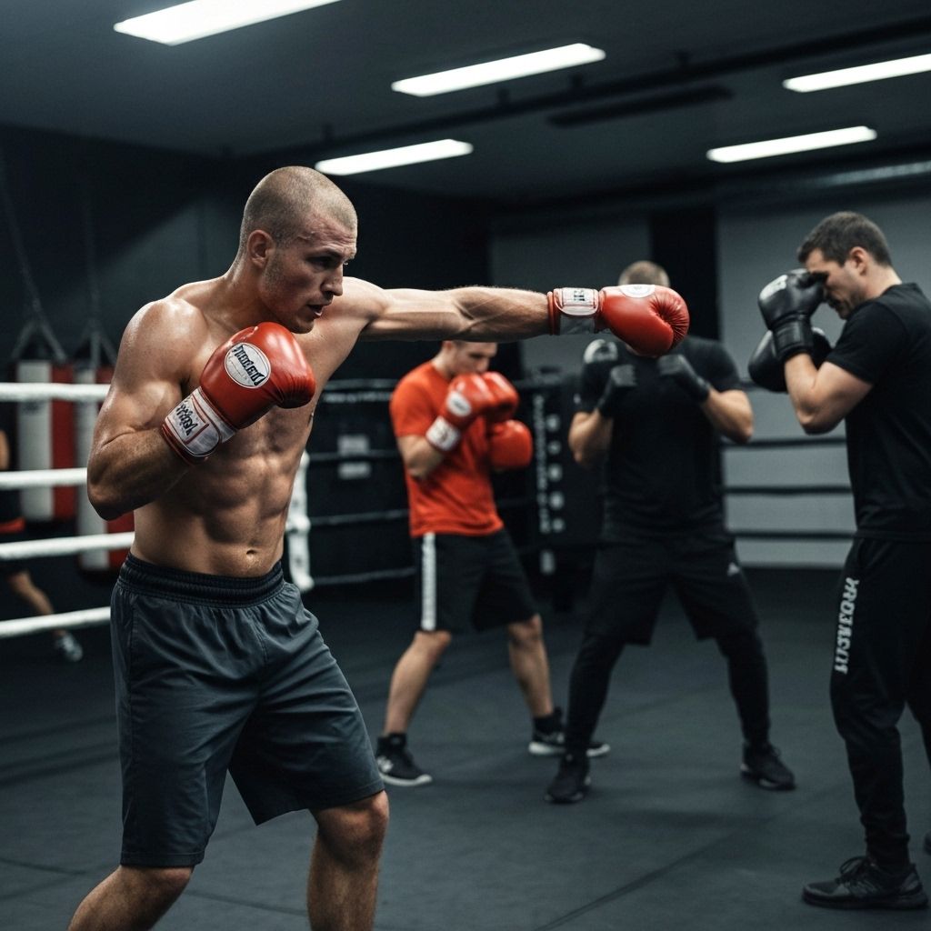 Boxing training